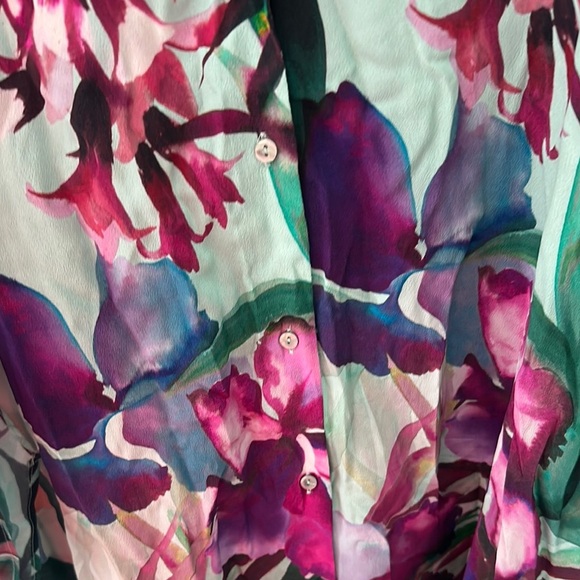 Floral Multicolor Tunic Dress Robert graham - Picture 3 of 6